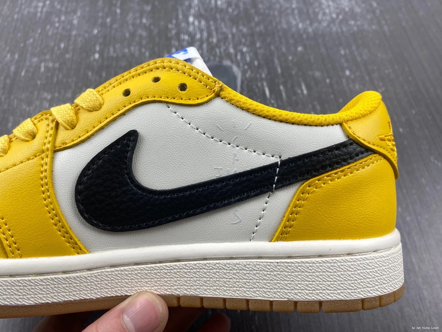 OG Scott 1 Air DZ4137-700 Jordan Canary Travis Low 1202